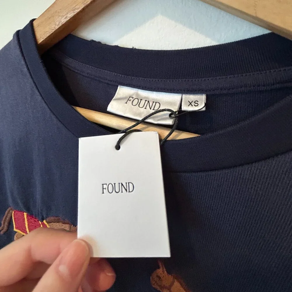Found Horse Equine Tee in Vintage Navy, Size XS - Picture 10 of 13